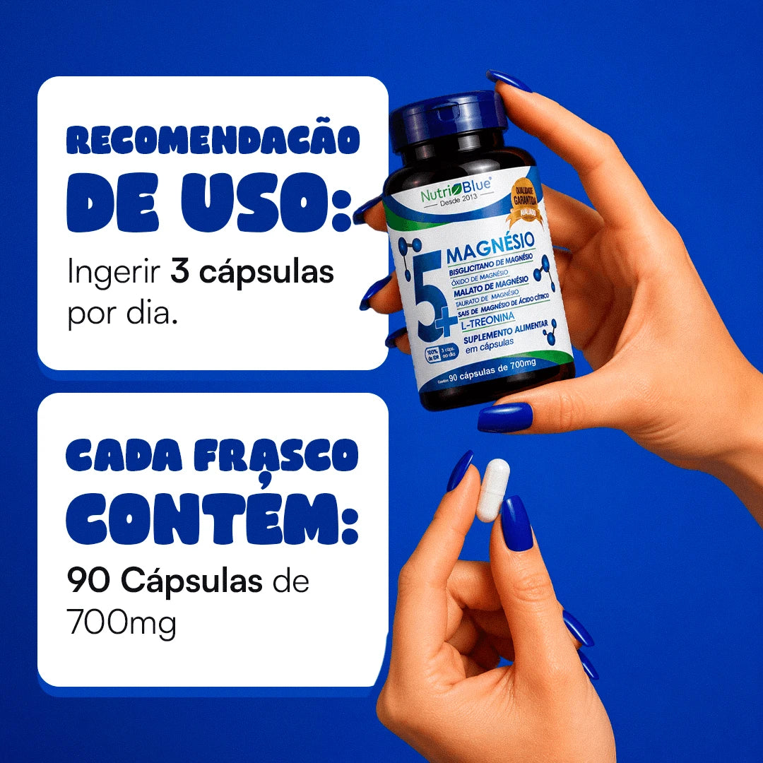 5Magnesio_Nutriblue tabela modo de uso