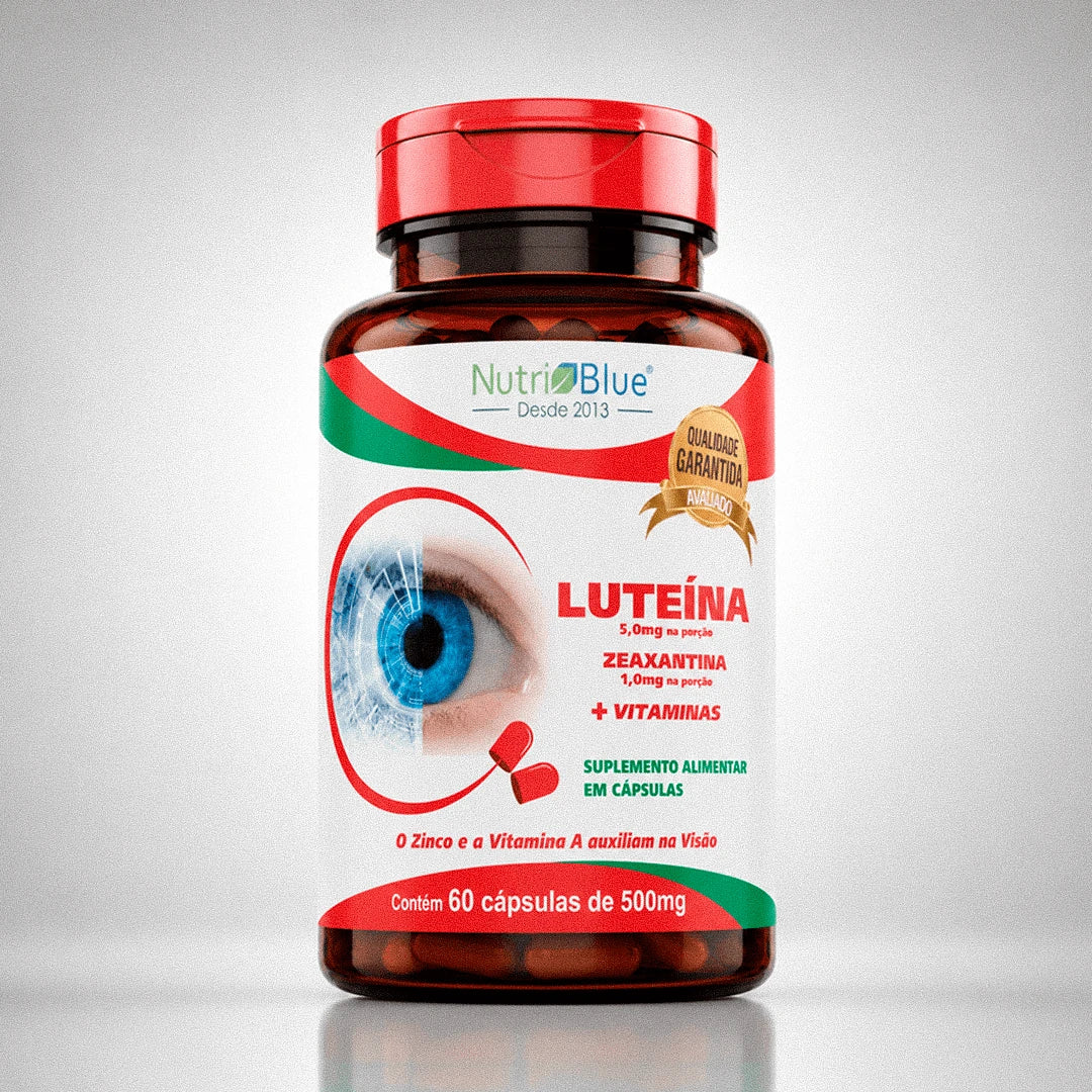 Luteína + Zeaxantina Nutriblue | Suplemento para Saúde Ocular |  60 Cápsulas