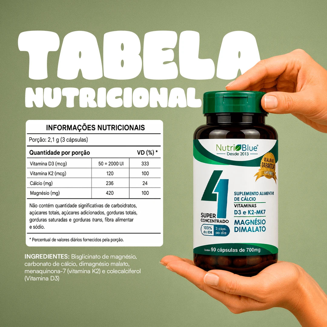 tabela nutricional quarteto vitaminico nutriblue